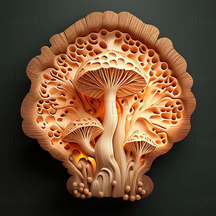 3d модель гриба